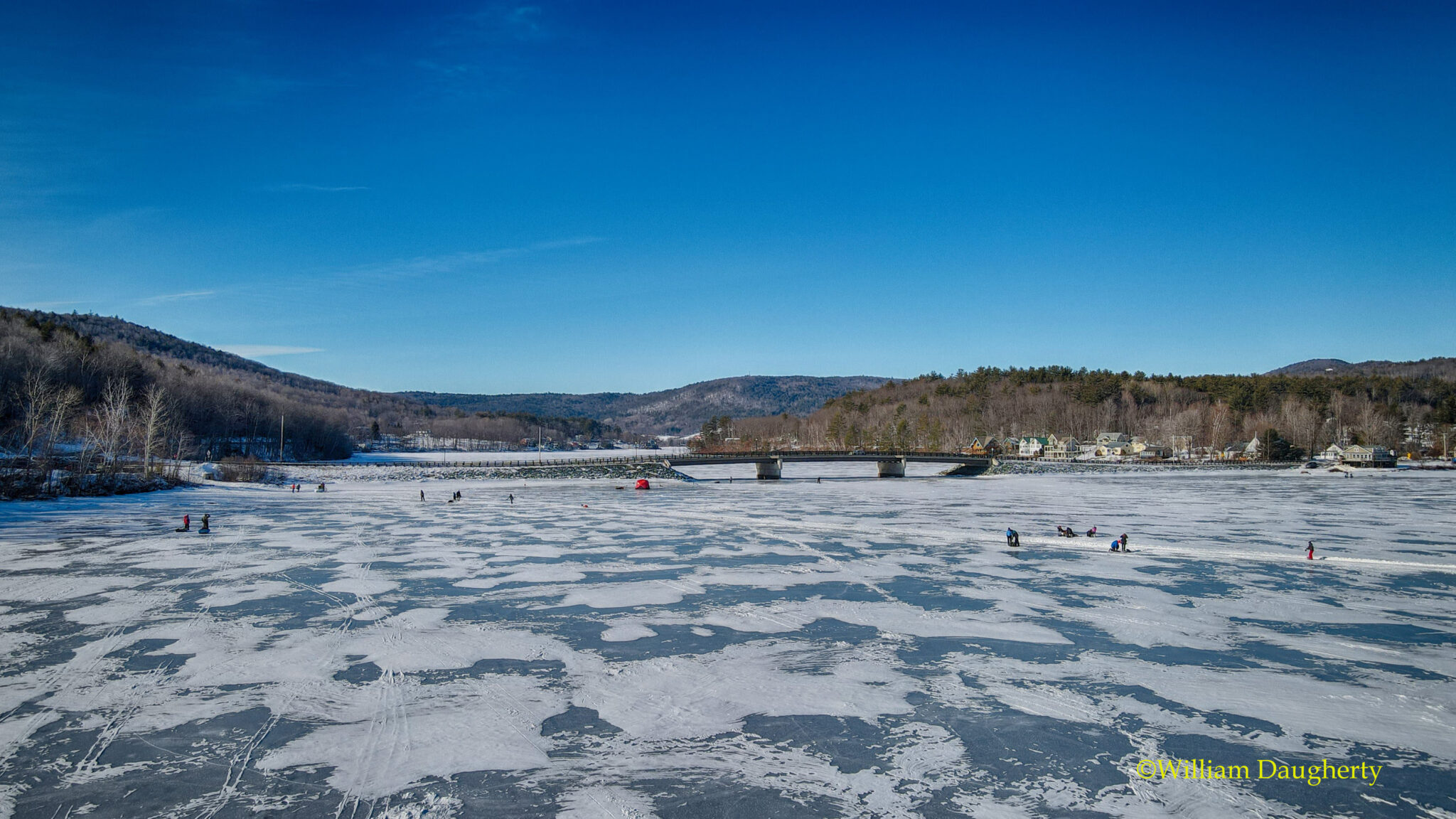 Lake Ice Fun! Enfield, New Hampshire 1/31/21
