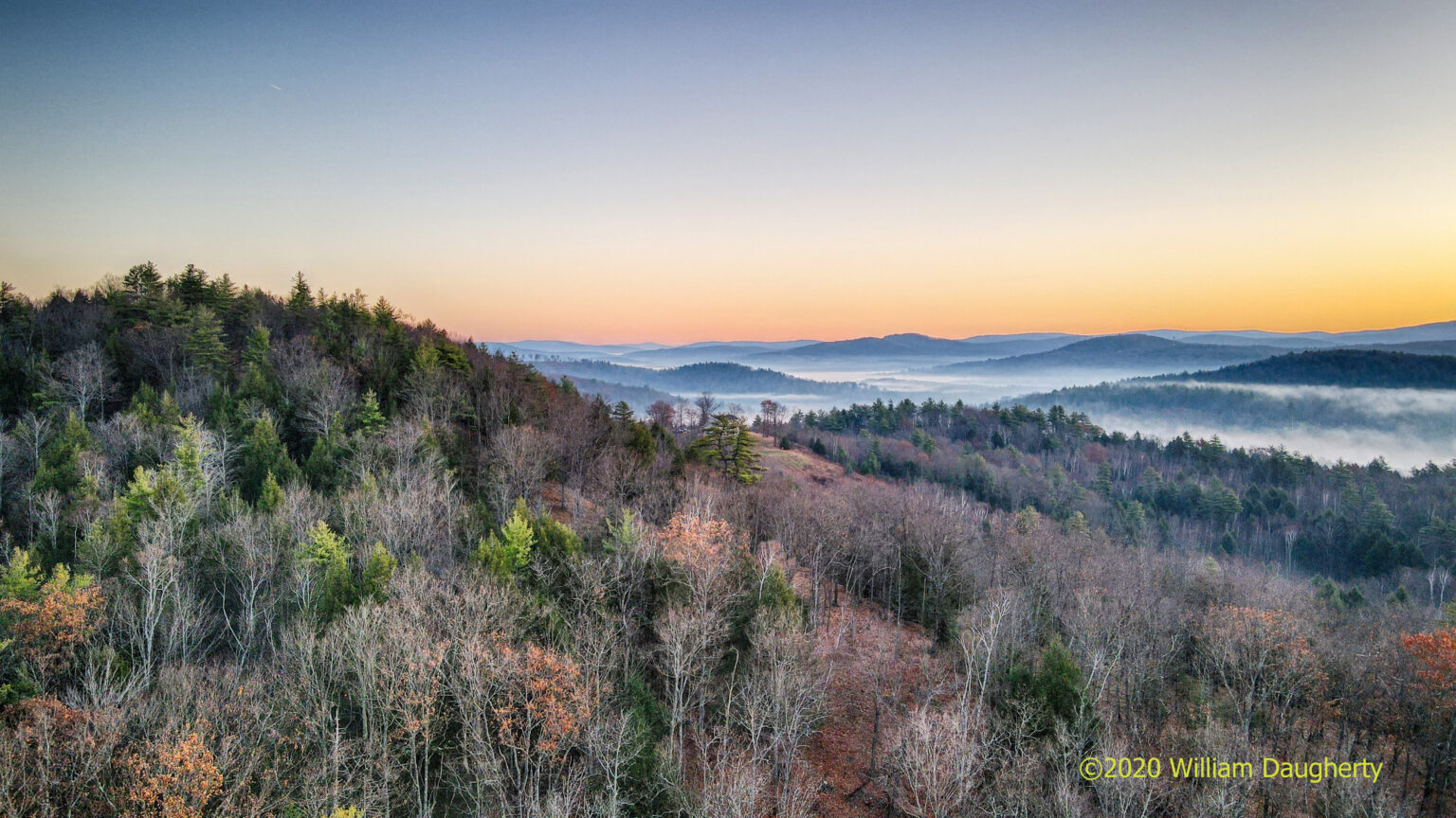 Sunrise and Fog Plainfield, New Hampshire 11/10/20