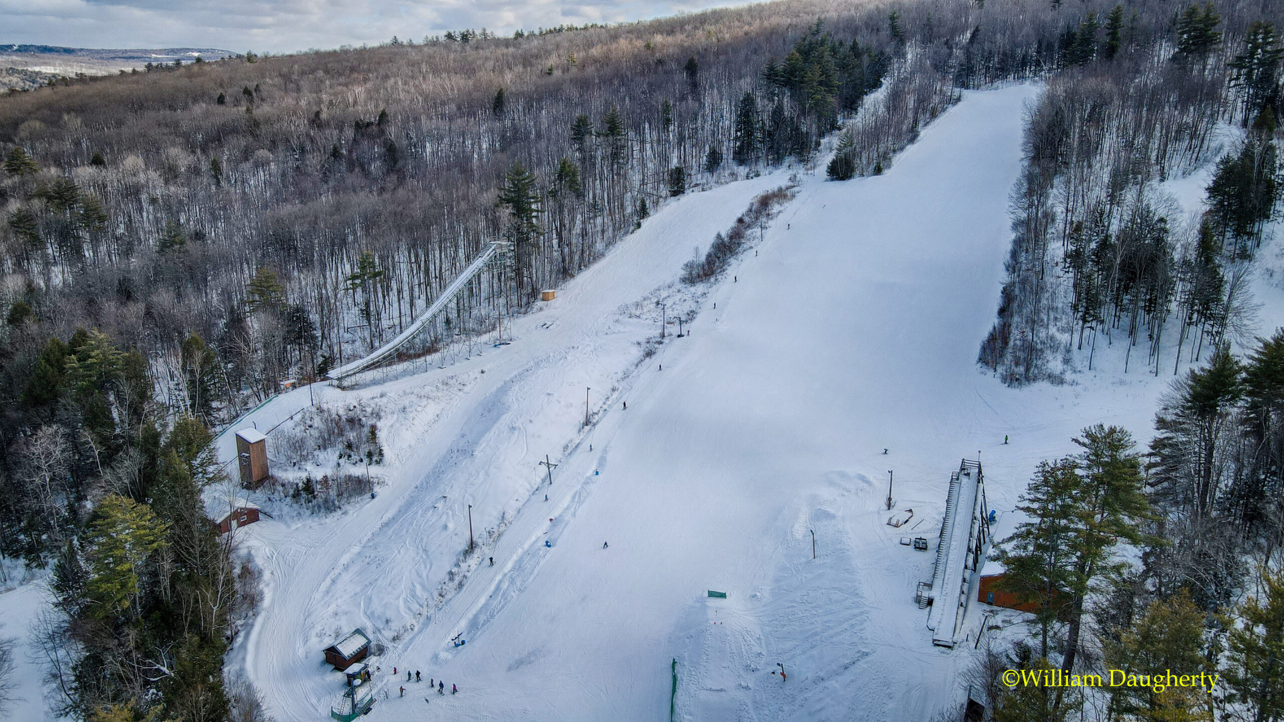 Storrs Hill Ski Area and Lebanon, New Hampshire 2/20/21 – Drone-Artist.com