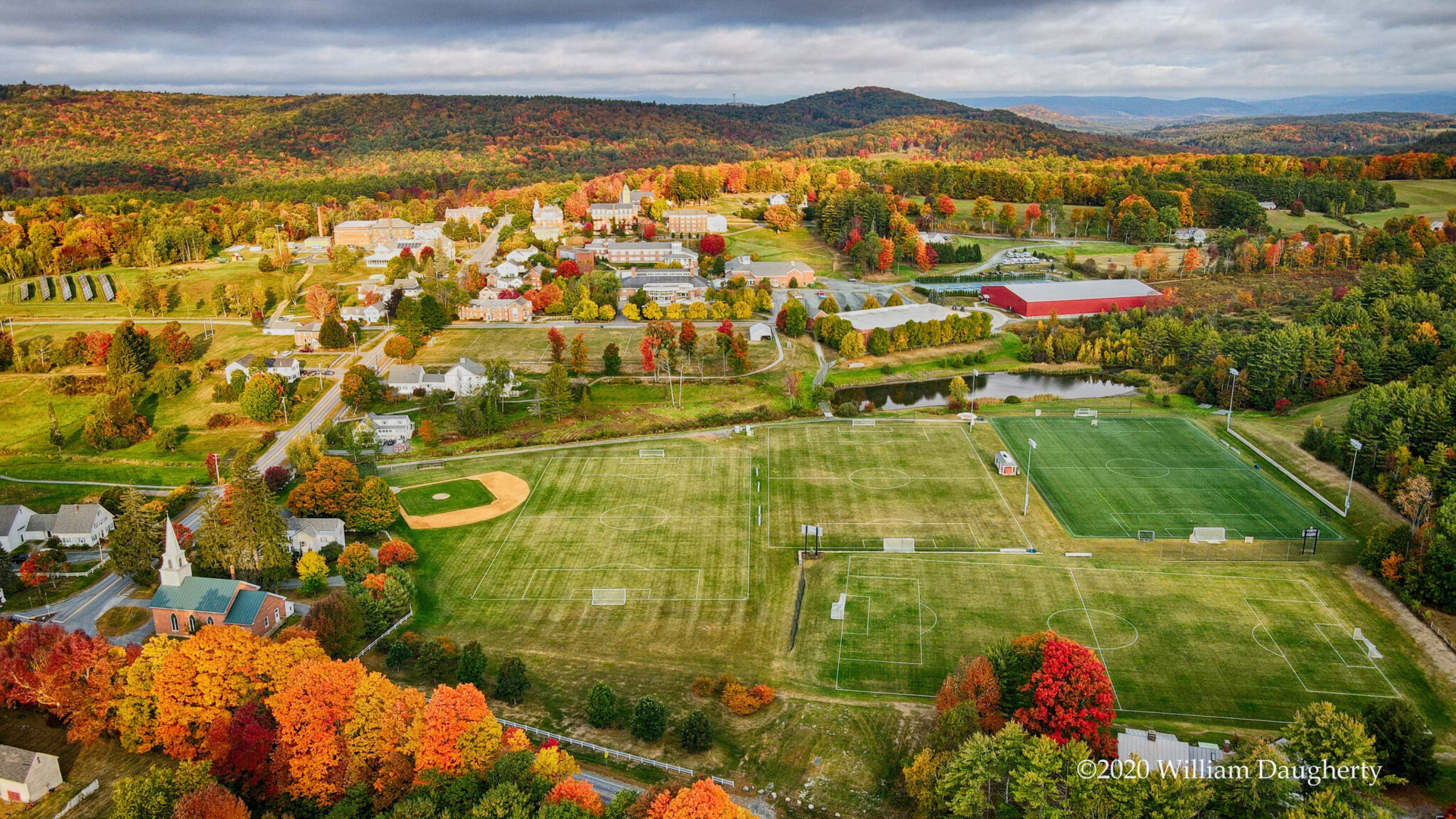 Throwback Monday Kimball Union Academy early autumn morning Meriden