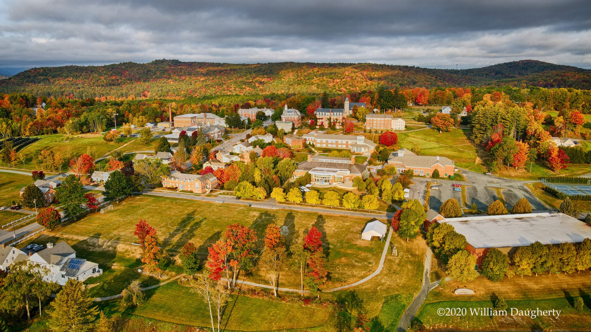 Throwback Monday Kimball Union Academy early autumn morning Meriden